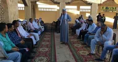 قبيلتا أولاد سعيد والحويطات بجنوب سيناء تنظمان مؤتمرا لدعم السيسى "صور"
