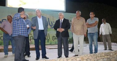 صور .. محافظ جنوب سيناء يتفقد تطوير قصر ثقافة شرم الشيخ 