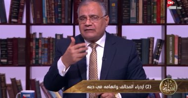 سعد الهلالى بـ"on E": سن الضريبة أمر جائز فقها والممتنع عن دفعها يرتكب حرام