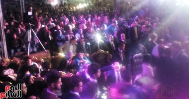 انطلاق المؤتمر الأخير "من أجل مصر" لدعم السيسى فى دمياط بحضور حسن الرداد