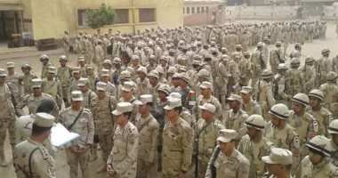 صور .. وصول قوات الجيش المؤمنة للانتخابات الرئاسية فى المنوفية