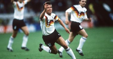 حكايات كأس العالم.. لوثر ماتيوس يسجل هدفا لا ينسى للألمان فى مونديال 90