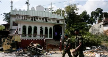 صور.. تدمير محتويات مسجد فى هجوم طائفى للبوذيين بسريلانكا
