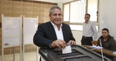 صور وفيديو.. طاهر أبو زيد بعد الإدلاء بصوته: الحشود الانتخابية رسالة للطابور الخامس