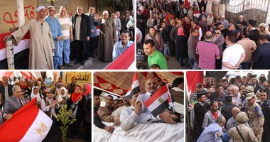 أرملة الشهيد أيمن كتات: الشعب المصرى رد جميل الشهداء بمشاركته بالانتخابات