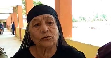 فيديو.. مسنة : "نزلت وجيت انتخب السيسى ولو طلب عينى اديهاله"