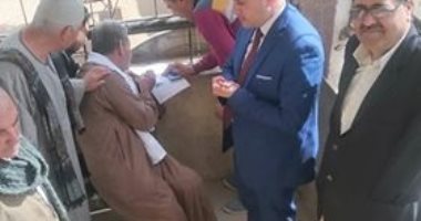قارئ يرصد تعاون المشرفين على الانتخابات مع المعاقين بالشيخ فضل بالمنيا