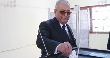 بهاء أبوشقة بعد تصويته بانتخابات الرئاسة: كل صوت خنجر يقطع ألسنة المتربصين (صور)