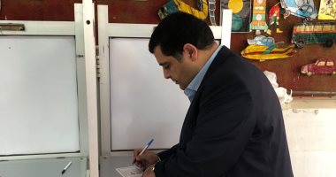 النائب أشرف رشاد بعد الإداء بصوته فى الإسكندرية: المشاركة واجب وطنى