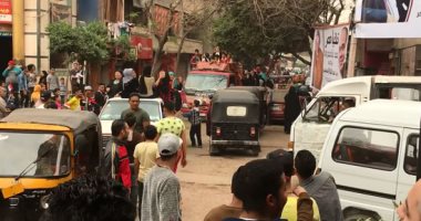فيديو.. مسيرة بسيارات النقل فى شوارع إمبابة لدعوة المواطنين للانتخابات‎