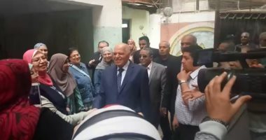 فيديو.. رئيس اتحاد المعلمين العرب يقود مسيرة لحشد الناخبين فى فيصل