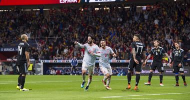 ملخص وأهداف مباراة إسبانيا والأرجنتين الودية 6 - 1
