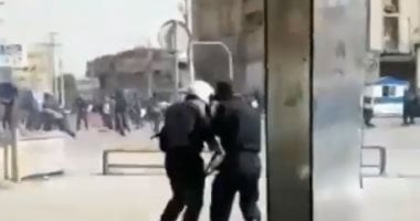 فيديو.. الأمن الإيرانى يطلق النار وقنابل الغاز على مظاهرة فى انتفاضة الأحواز