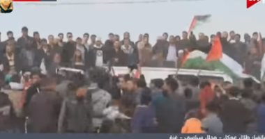 فيديو.. اشتباكات بين قوات الاحتلال ومتظاهرين بغزة فى ذكرى "يوم الأرض"