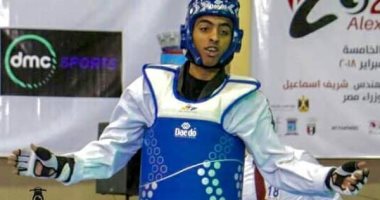 عبد الرحمن محمد بطل النصر يحصد برونزية بطولة أفريقيا للتايكوندو 