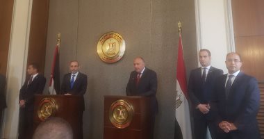 وزير الخارجية يشكر نظيره الأردنى على المعاملة الجيدة للعمال المصريين ببلاده