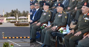 وزير الدفاع يشهد حفل تخرج الدفعة 153 من كلية الضباط الاحتياط