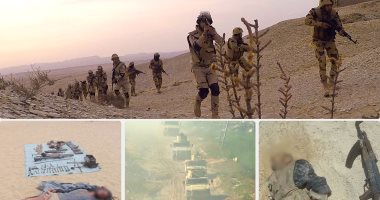 ننشر نص البيان الثامن عشر للقيادة العامة للقوات المسلحة عن العملية سيناء 2018