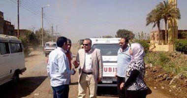 رفع 135 طن قمامة فى حملة مكبرة بالمنوفية