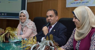 صور .. طلاب "تجارة المنصورة" ينظمون مؤتمر  "الطالب أولا"