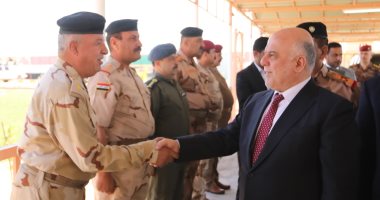 رئيس الوزراء العراقى يزور قيادة عمليات صلاح الدين ويلتقى القيادات الأمنية