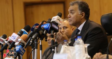 وزير النقل: نهنئ الرئيس بثقة الشعب المصرى خلال الانتخابات الرئاسية - صور