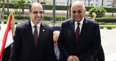 صور.. رئيس البرلمان: مصر داعمة لوحدة العراق وقضاياه وبيننا تحديات مماثلة