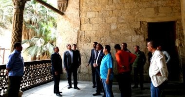 صور.. وزير الآثار يتفقد المواقع الأثرية بمشروع تطوير القاهرة التاريخية