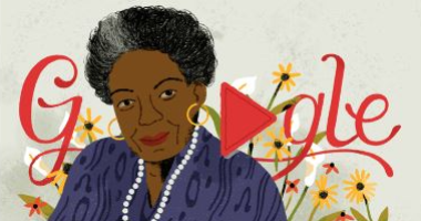جوجل يحتفل بالذكرى الـ 90 لميلاد الشاعرة الأمريكية مايا أنجيلو