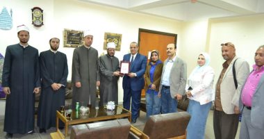 صور.. علماء الأزهر يطلقون دعوة لدعم معهد جنوب مصر للأورام بجامعة أسيوط