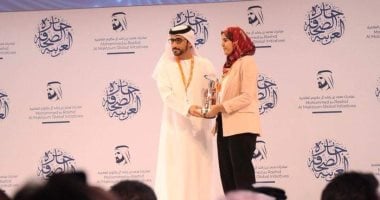 اليوم السابع تفوز بجائزة الصحافة العربية بدبى فى فئة الصحافة الإنسانية