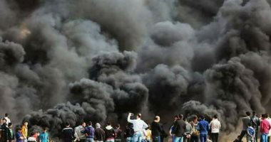إسرائيل تفقد السيطرة بغزة والهلال الأحمر يعلن إصابة العشرات بالرصاص الحى