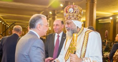 رئيس "المصريين الأحرار" يشارك بالاحتفال الرسمى للكنيسة الأرثوذكسية بعيد القيامة