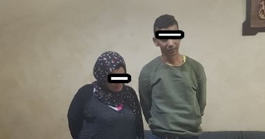 سقوط عاطل وزوجته لحيازتهما كيلو حشيش وأسلحة نارية فى حدائق القبة