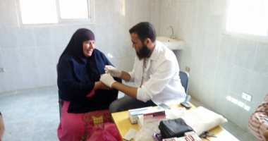صور ..افتتاح وحدة صحية بقرية الثمانين وإجحراء الكشف الطبى على 200 مريض