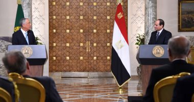 مارسيلو دى سوزا يهنئ السيسي.. ويؤكد: أنا أول رئيس يزور مصر بعد الانتخابات - صور