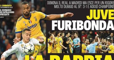 الصحافة الإيطالية تفتح النار على حكم مباراة ريال مدريد ويوفنتوس.. صور