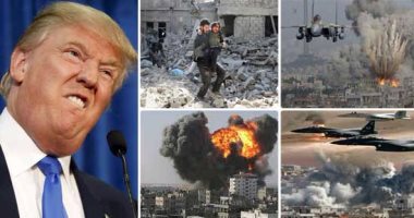 دونالد ترامب: عمليتنا فى سوريا عظيمة.. والضربات الجوية تمت على أكمل وجه