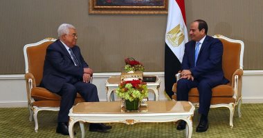 "محمود عباس" يهنئ الرئيس السيسى بذكرى ثورة يوليو المجيدة