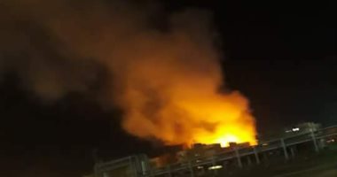 السيطرة على حريق بمدخل منطقة عرب المعمل فى السويس