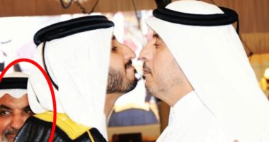 النعيمى فى حضن رعاة الإرهاب.. رئيس وزراء قطر يحتفل مع إرهابى مطلوب من الدوحة