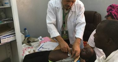 صور.. قافلة الأزهر الطبية إلى تشاد تفحص 2518 مريضا فى أول أيام عملها
