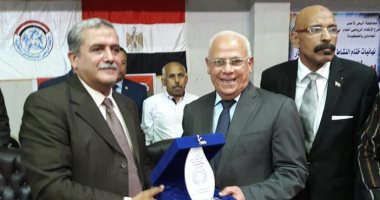 محافظ بورسعيد يفتتح بطولة الاتحاد الرياضى العام للمصالح الحكومية