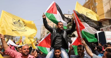آلاف الفلسطينيين يحيون ذكرى يوم الأسير فى بيت لحم