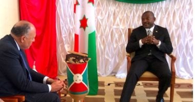 صور.. وزير الخارجية ينقل رسالة شفهية من الرئيس السيسي لرئيس بوروندى