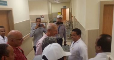 صور.. تفاصيل زيارة وفد محلية البرلمان لمستشفى أسوان العام