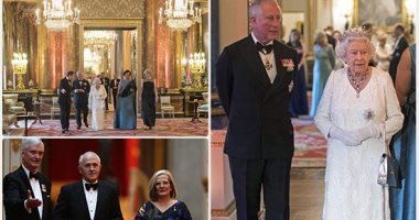 ملكة بريطانيا تقيم حفل عشاء ضخم فى قصر باكنجهام لرؤساء دول الكومنولث