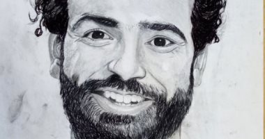 قارئ يشارك بلوحة لمحمد صلاح ويؤكد: نفسى توصله