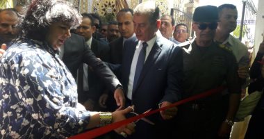 وزيرة الثقافة ومحافظ كفر الشيخ يفتتحان معرض الكتاب الخامس بدسوق