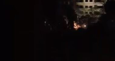قارئ يشارك بفيديو لانفجار كابل كهرباء فى شارع أبو المحاسن الشاذلى بالعجوزة